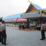 Lapas Pekanbaru melakukan apel persiapan pemberian remisi kepada Warga Binaan.