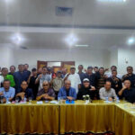 Rapat konsolidasi dengan para ketua dan pengurus harian PWI Provinsi di Jakarta.