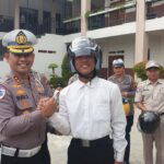 Wadirlantas Polda Riau Tanamkan Kesadaran Tertib Berlalu Lintas dan Peduli Lingkungan di SMA Taruna