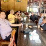 Rekanan UMKM di Lingkungan Pemprov Riau saat melakukan pertemuan untuk minta kepastian pembayaran kepada Pemerintah Provinsi Riau.